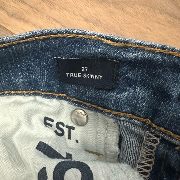 GAP Women's Blue Skinny Jeans - Picture 8 of 10